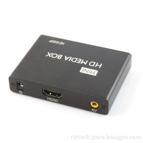 Mini Full HD Media Player with 50/60Hz Frequency, Supports Plug-and-play Function and HD Movies